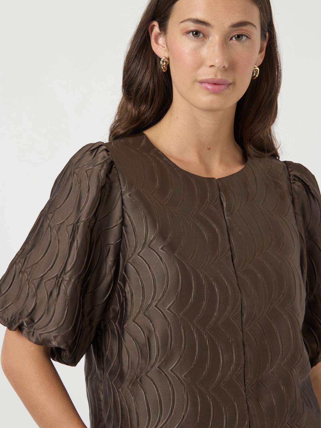 YASLIMO Top - Chocolate Brown - VERO MODA & VILA Bergvik